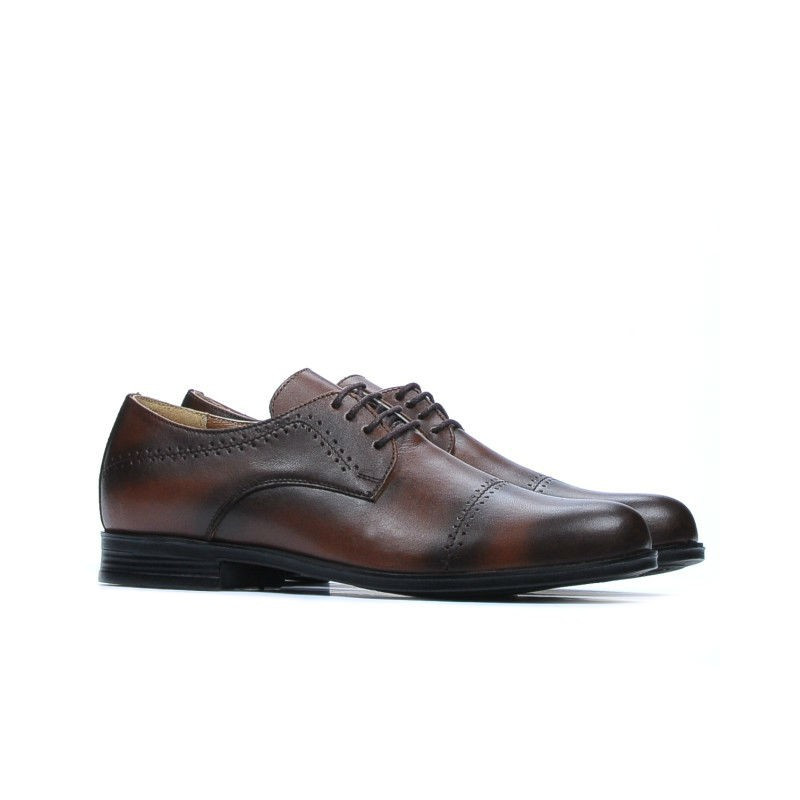 Teenagers stylish, elegant shoes 396 a brown