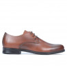 Teenagers stylish, elegant shoes 398 a brown