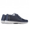 Women loafers, moccasins 672 indigo