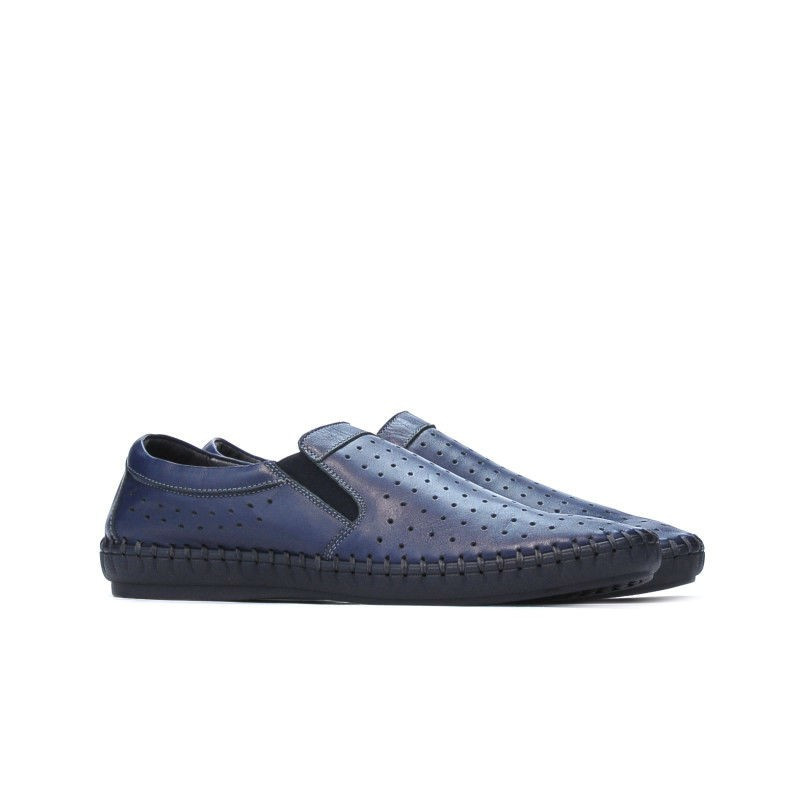 Men loafers, moccasins 820 indigo