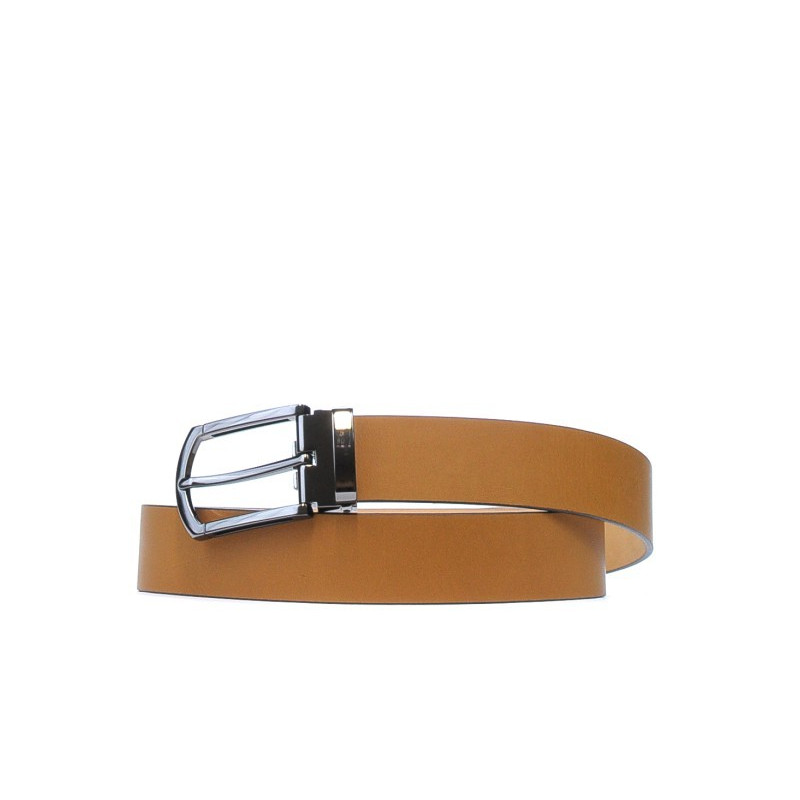 Men belt 12b brown deschis