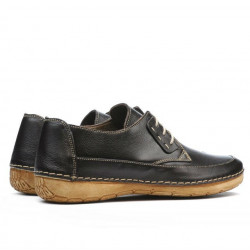 Women loafers, moccasins 672s cafe