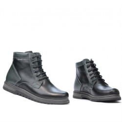 Men boots 497 black+gray