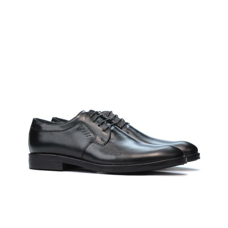 Men stylish, elegant, casual shoes 847 black