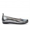 Children shoes 100 silver pearl