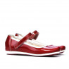 Children shoes 151 patent bordo