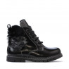 Small children boots 38c patent black