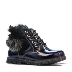 Small children boots 38c patent indigo