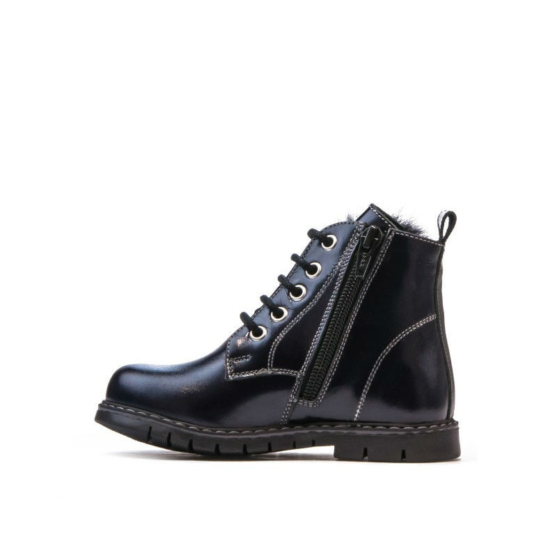Small children boots 38c patent indigo
