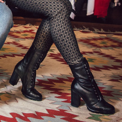 حذاء بوت نسائي 1170 أسود