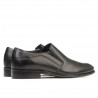 Men stylish, elegant shoes 877m black