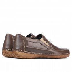 Women loafers, moccasins 6000 cappuccino