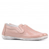 Women loafers, moccasins 6000 nude