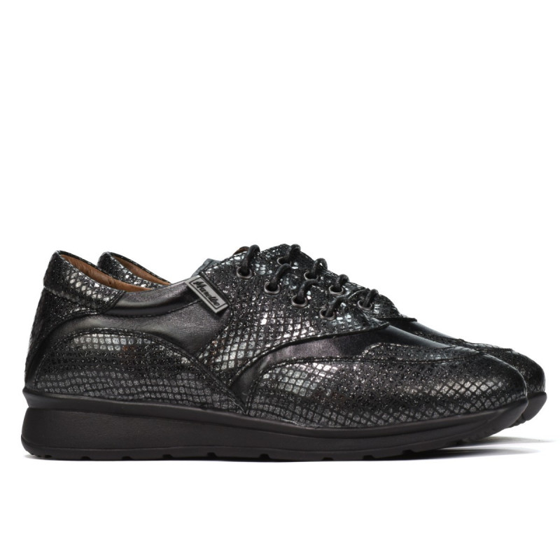 Pantofi sport/casual dama 6005 black combined