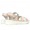 Women sandals 5049-1 pudra