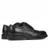 Men stylish, elegant shoes (large size) 896m black