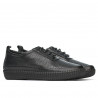 Women loafers, moccasins 688 black
