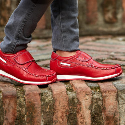 أحذية أطفال 172 حمراء