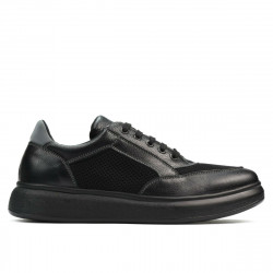 Pantofi casual/sport  barbati 906 black combined