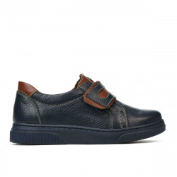 Children shoes 2004 indigo+brown