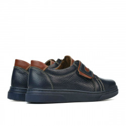 Children shoes 2004 indigo+brown
