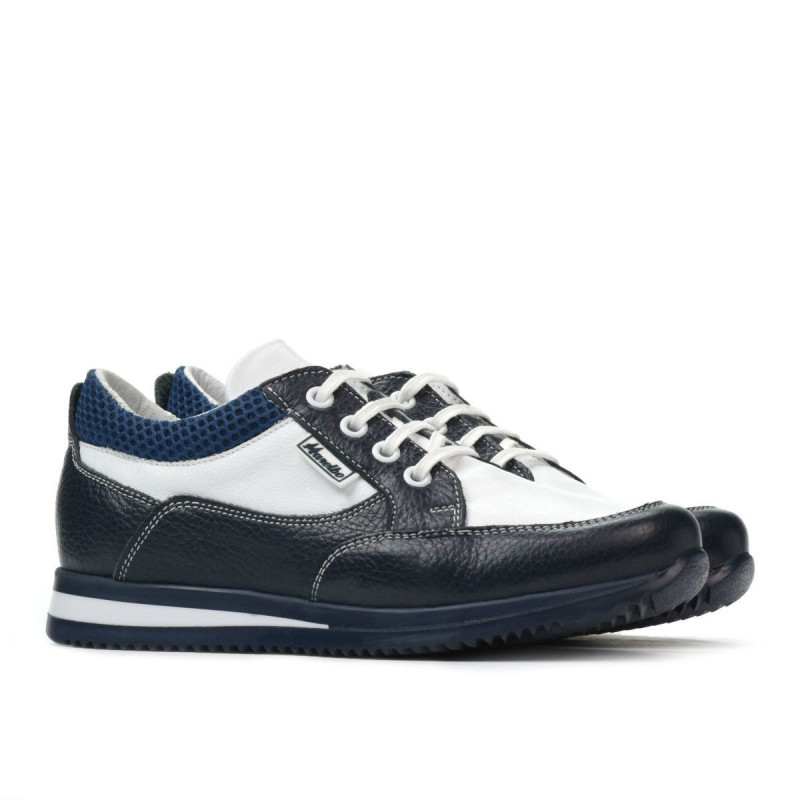 Children shoes 2001 indigo+white
