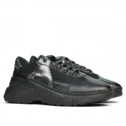 Women sport shoes 6015 black combined