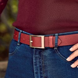 Women belt 10m biz red