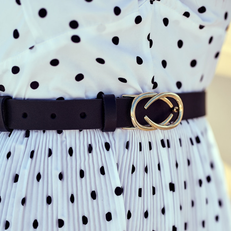 Women belt 11m black lifestyle