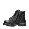 Small children boots 102c black combined