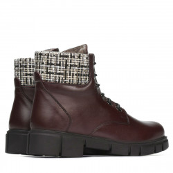 Women boots 3341 bordo