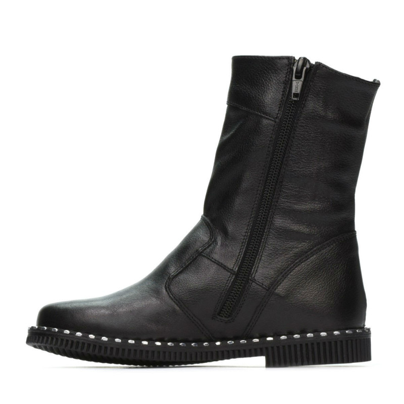 Children knee boots 3019 black
