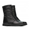 Children knee boots 3019 black