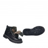 Children boots 3017 indigo+gray