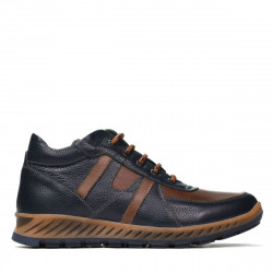 Men boots 4120 indigo+brown