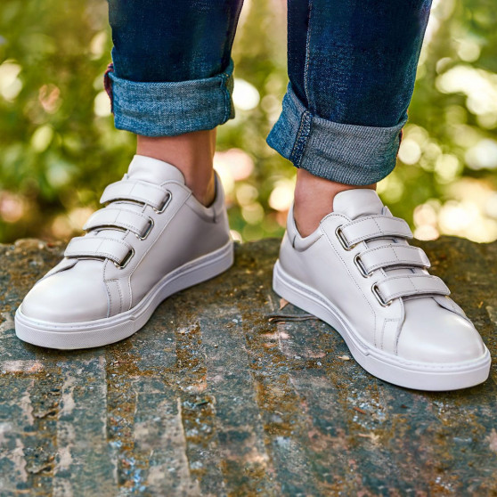 Men sport shoes 893sc white scai