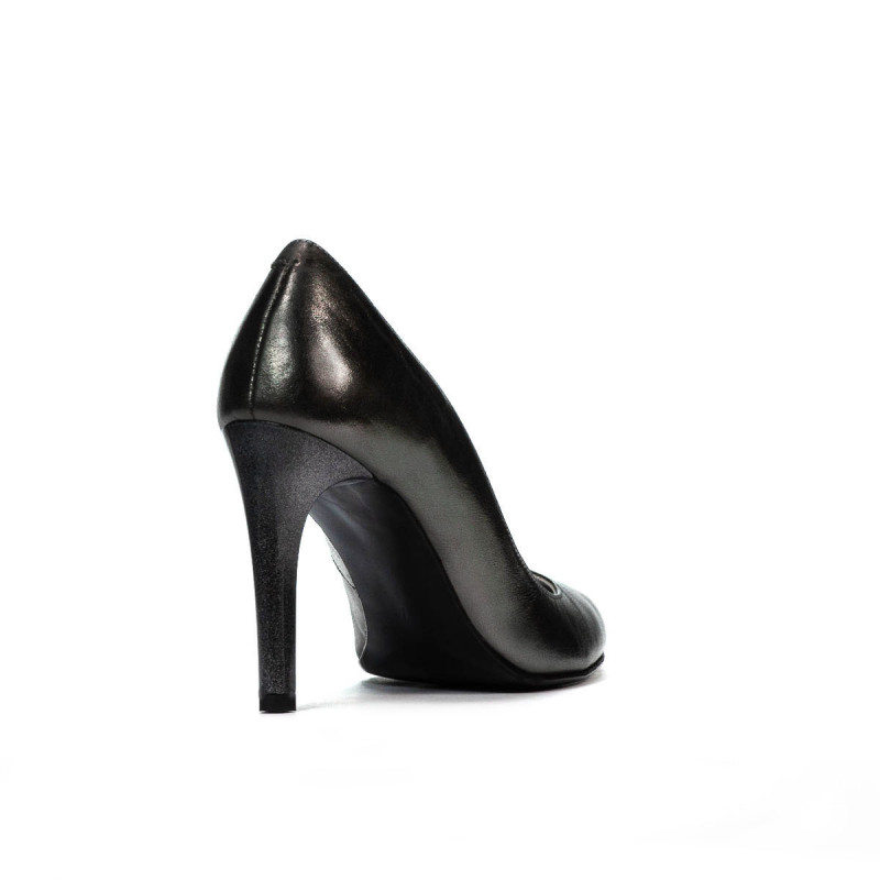 Women stylish, elegant shoes 1276 silver pearl