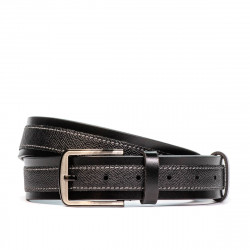 Men belt 16b black combined