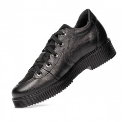 Women casual shoes 6026 black combined