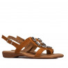 Women sandals 5073 camel velour