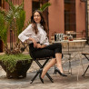 Women stylish, elegant shoes 1283 black