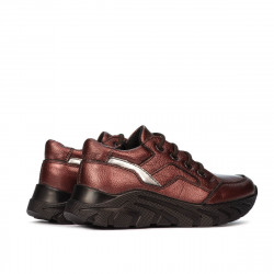 Small children shoes 72c bordo pearl