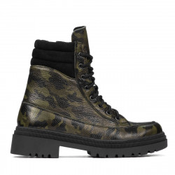 Women boots 3362 kaki camuflaj