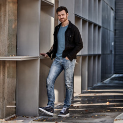 Men boots 4125 indigo combined lifestyle
