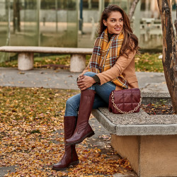جزمات نسائية 3365 بورجوندي lifestyle