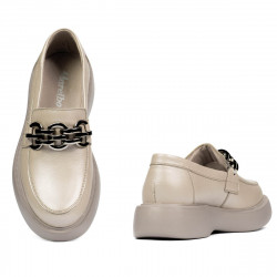 Women casual shoes 6042 beige