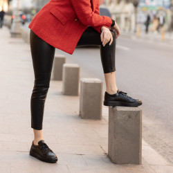 Pantofi casual/sport 6035 black combined