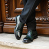 Men stylish, elegant shoes 937 a green lifestyle