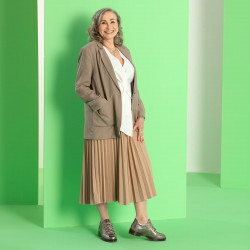 6026 حذاء نسائي كاجوال نحاسي