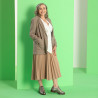6026 حذاء نسائي كاجوال نحاسي